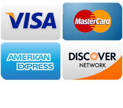 Roth accepts Visa, Mastercard, American Express, Discover