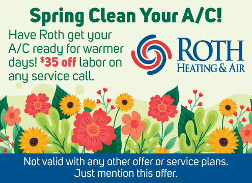 Roth $35 off Labor Spring A/C Service