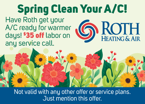 Roth $35 off Labor Spring A/C Service
