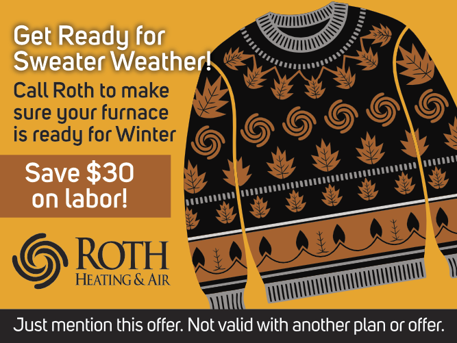 $30 Off Labor Coupon - Roth Heating & Air